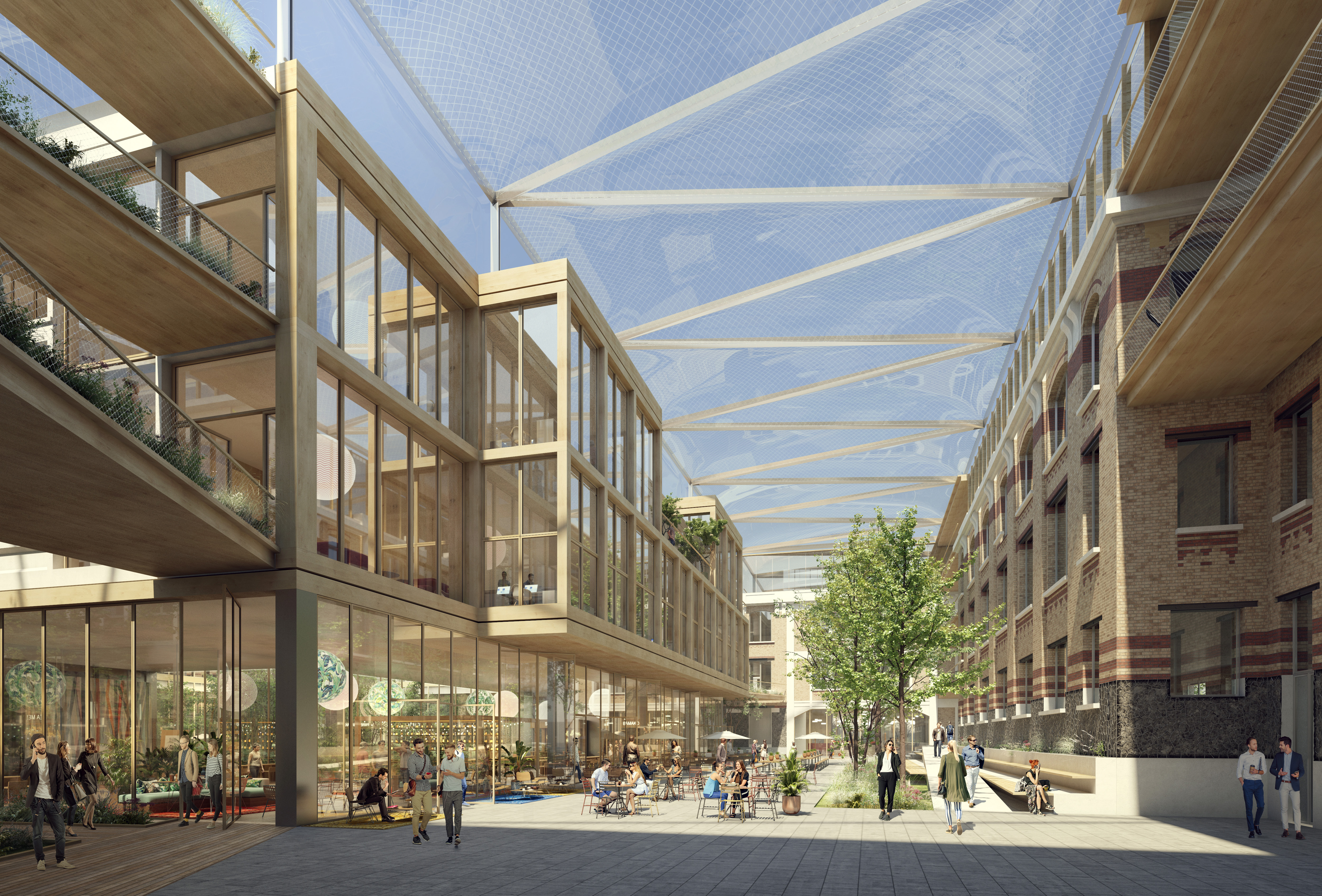 Place d'entrée du projet